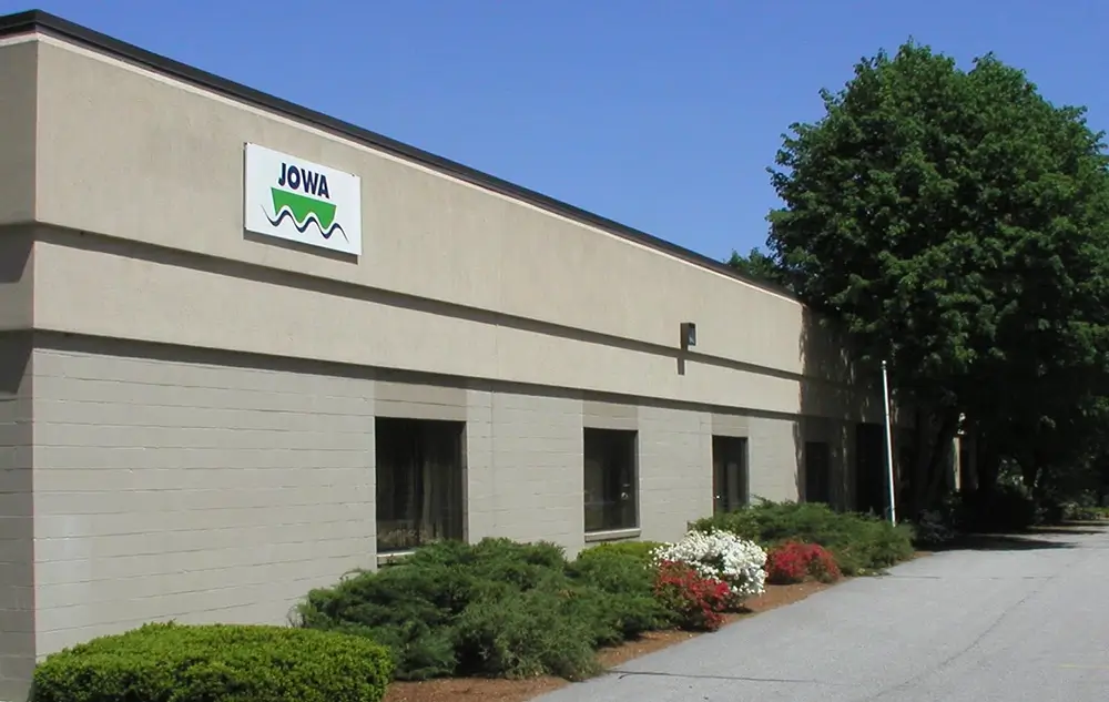 exterior shot of Jowa's headquarters building